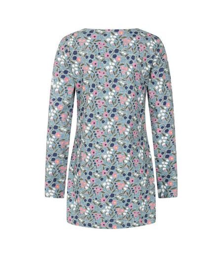 Tunique Motif/style Pensée Femme Vert Rose Lazy Jacks