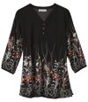 Tunika aus Mousselin im Folklore-Look Atlas For Men