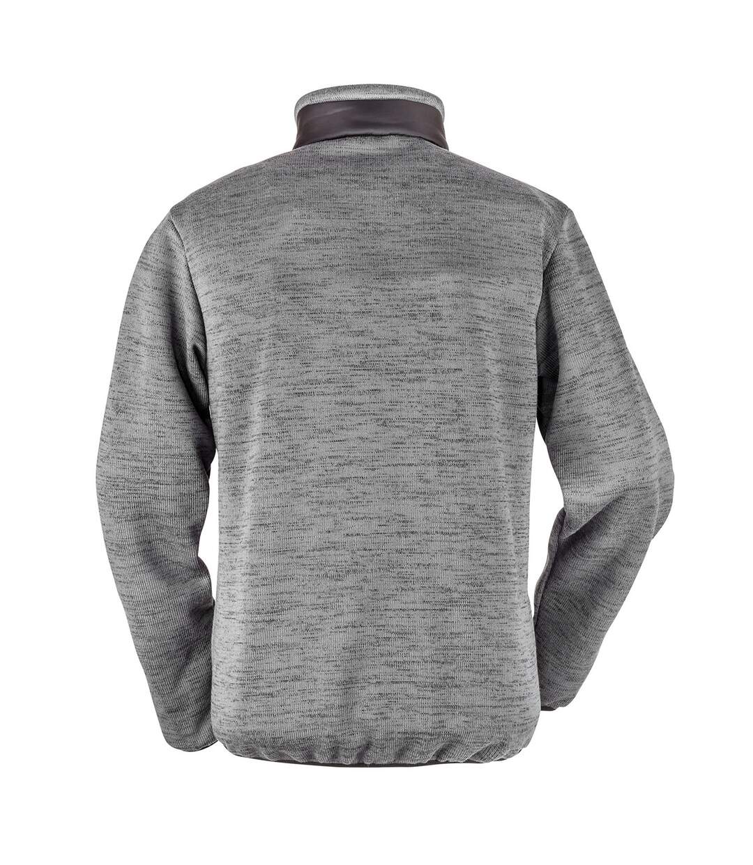 Veste Elevator Homme Noir Gris Chiné WORK-GUARD By Result-2