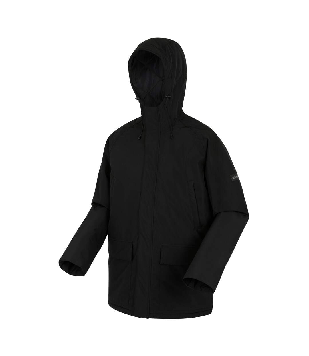Veste Imperméable Savon Homme Noir Gris Foncé Regatta-4