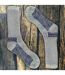 Sock Snob - 6 Paires Homme Chaussettes Laine Randonnée Anti-ampoule.-4