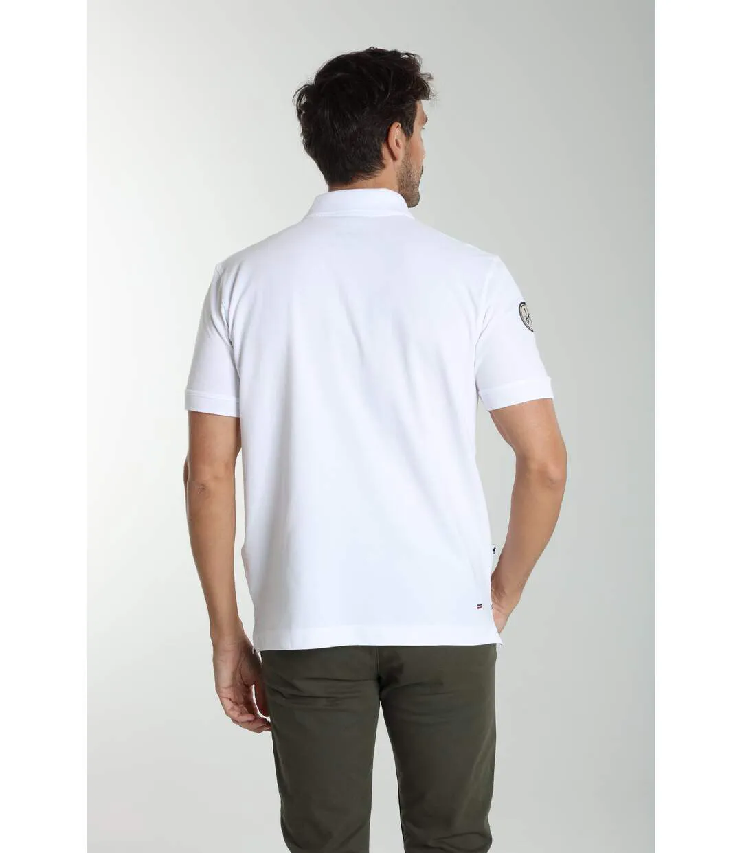 Polo manches courtes en coton PING-4