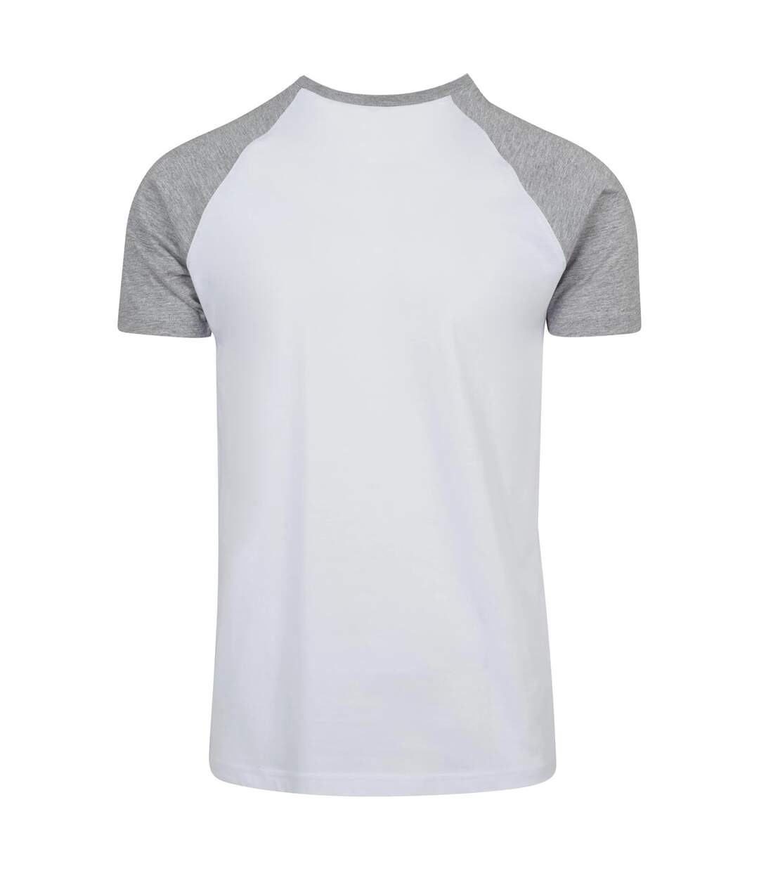 T-shirt Manches Raglan Motif/style Contrasté Homme Blanc Gris Urban Classics-2