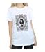 Disney Womens/Ladies Alice In Wonderland Frame Cotton Boyfriend T-Shirt (Blanc) - UTBI8501-3