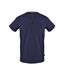 T-shirt Motif/style Logo Homme Bleu Marine Aquascutum-1