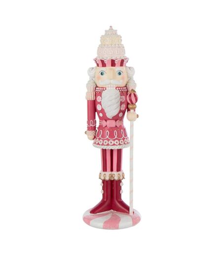 Casse-Noisette Déco Bonbon 38cm Rose