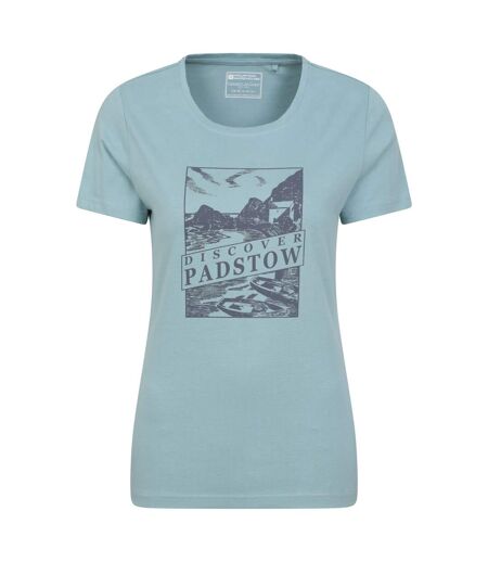 T-shirt discover padstow femme bleu Mountain Warehouse