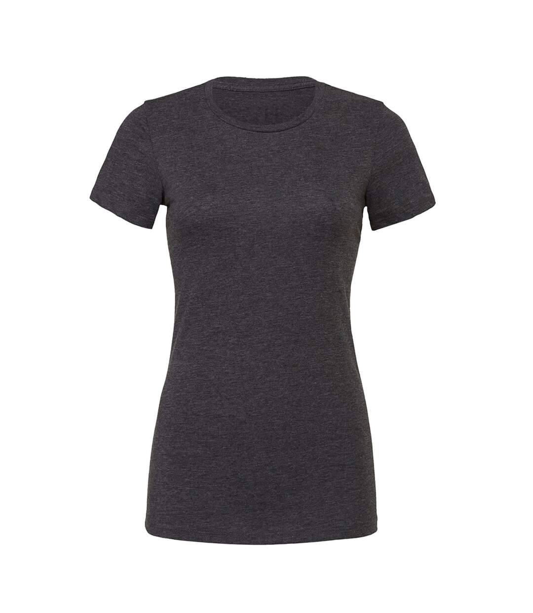 T-shirt the favourite femme gris foncé chiné Bella + Canvas