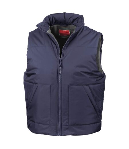 Gilet Polaire Imperméable Respirant Femme Bleu Marine Result