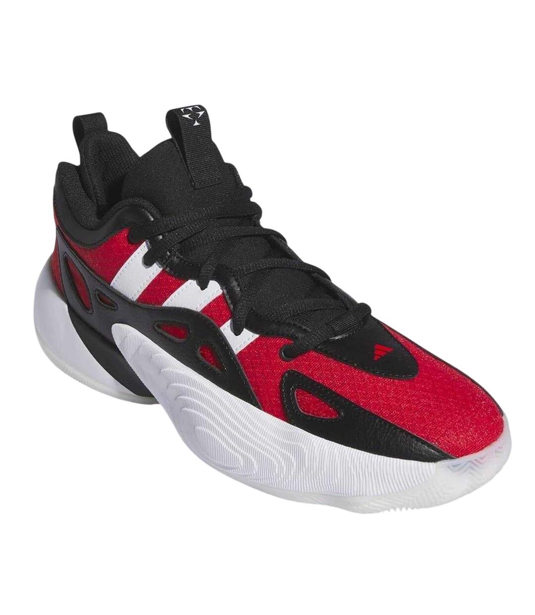 Baskets Trae Unlimited Homme Rouge Noir Blanc Adidas-4