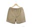 Short homme CHALLENGER 710095U001 beige : le bermuda 3 poches en pur coton pour l'été-2