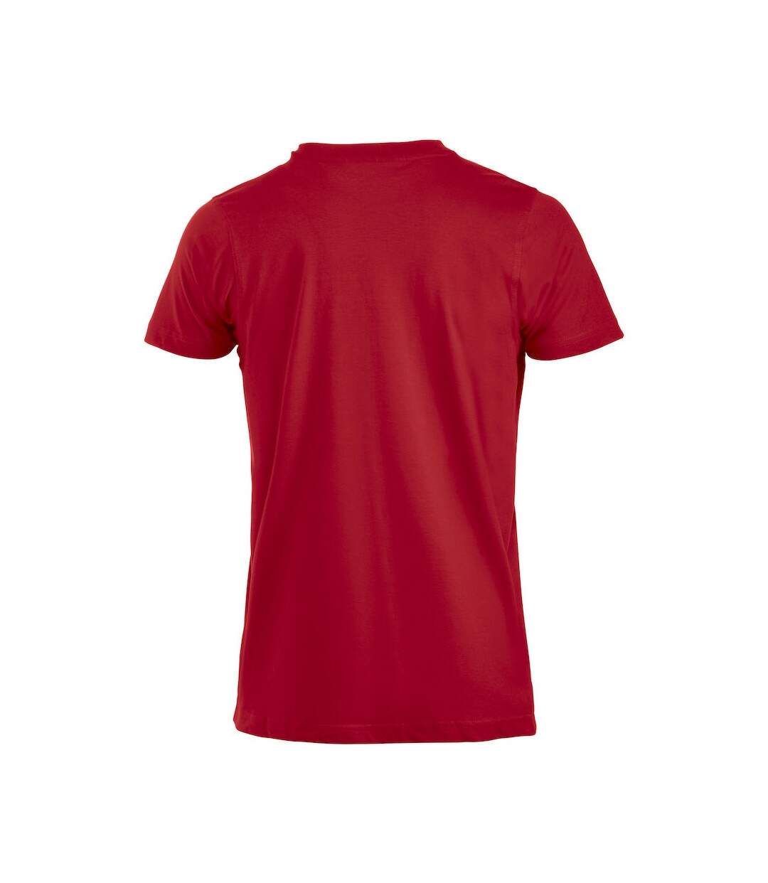 T-shirt premium homme rouge Clique-2