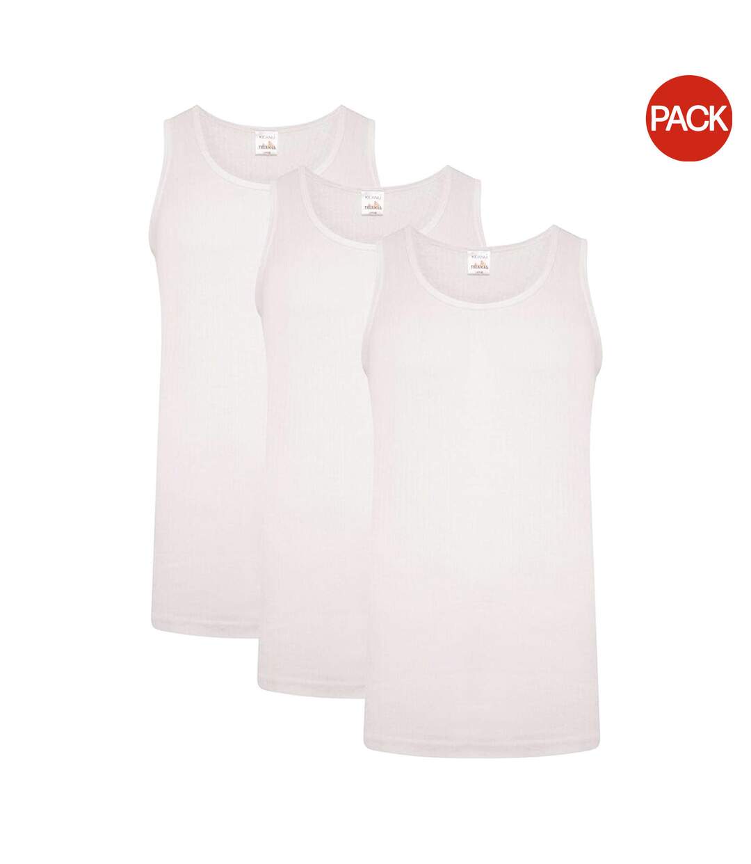 Débardeurs Thermiques Homme Blanc Heatforce-2
