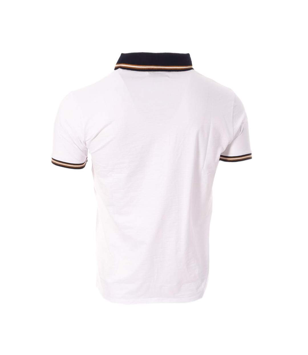 Polo blanc/marine homme rms26 91318 - 3xl-2