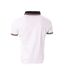 Polo blanc/marine homme rms26 91318 - 3xl-2