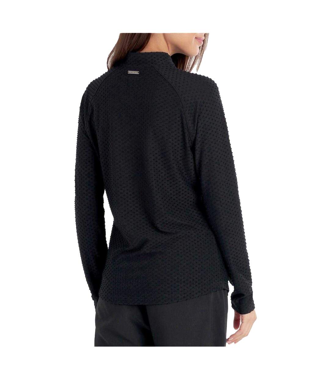Sweat Golf Motif/style Texturé Femme Noir Calvin Klein-3