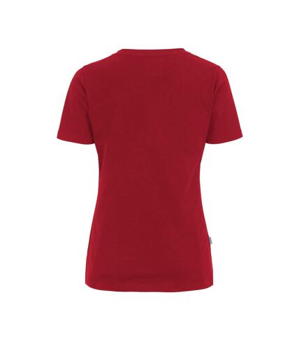 Cottover Womens/Ladies Slim T-Shirt (Red) - UTUB685
