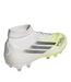 Chaussures De Foot Pour Terrain Ferme Motif/style À Rayures F50 Femme Blanc Adidas-4