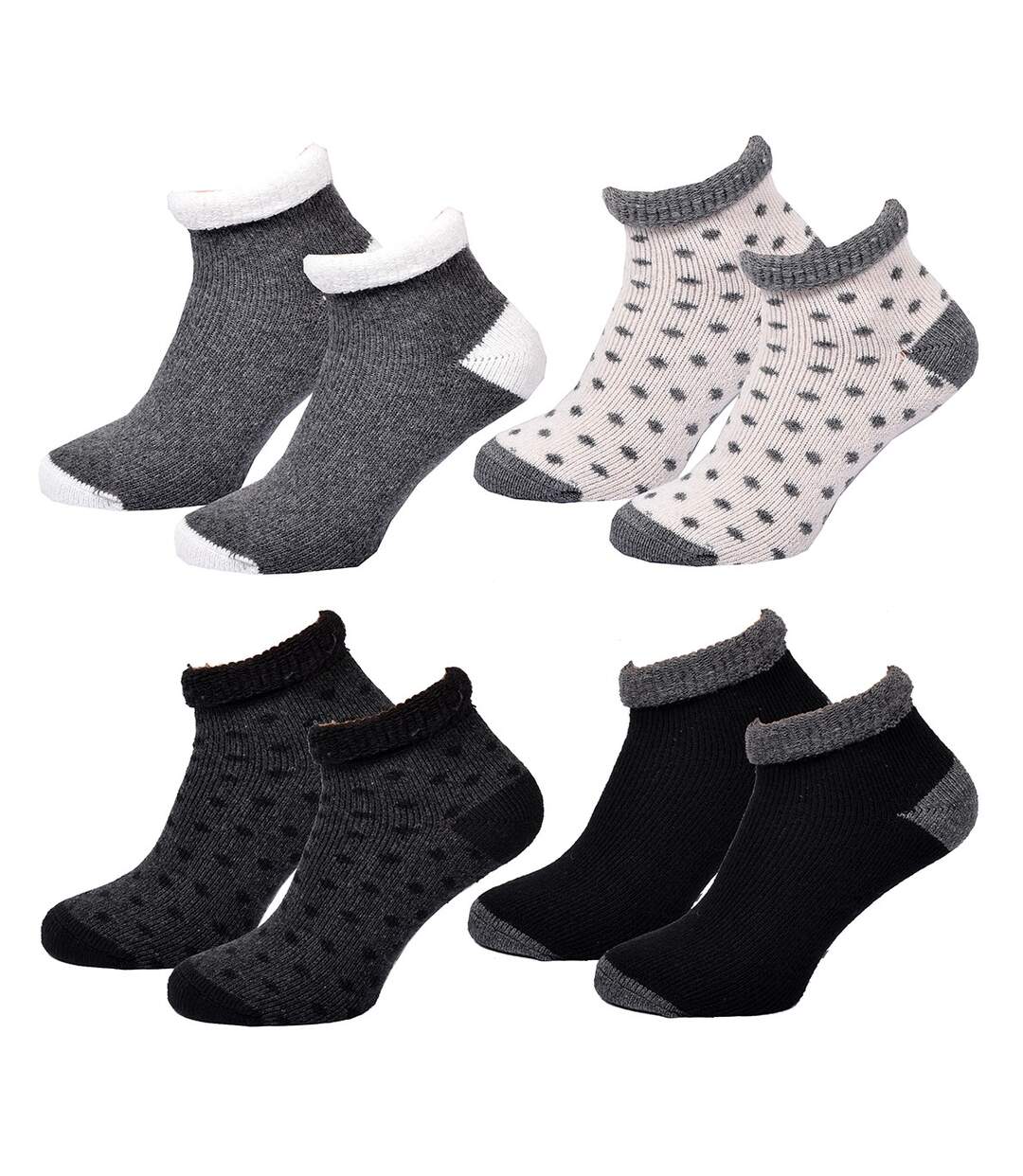 Chaussettes Femme WINTER SOCKS Pack de 4 Paires 0532 LAINE REVERS-1