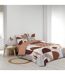 Parure de Lit 3 Pièces Gemma 240x220cm Terracotta-2