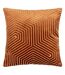 Evoke cut cushion cover 45cm x 45cm brick red Paoletti-1