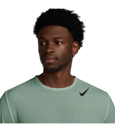 Mens Aero Swoosh Short-sleeved Top Green Nike