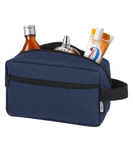 Ross Recycled Polyester 50floz Toiletry Bag (Heather Navy) (One Size)