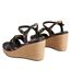 Womens/ladies Cardone Floral Platform Espadrilles Black Ted Baker-2