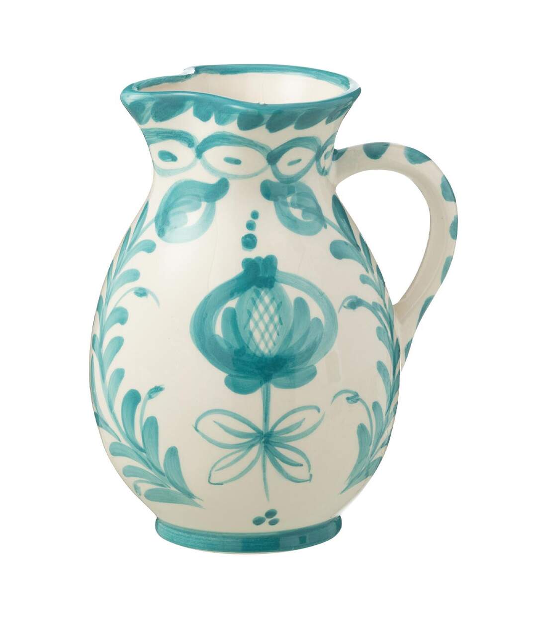 Pichet en Céramique Granada 1,6L Bleu Aqua-1