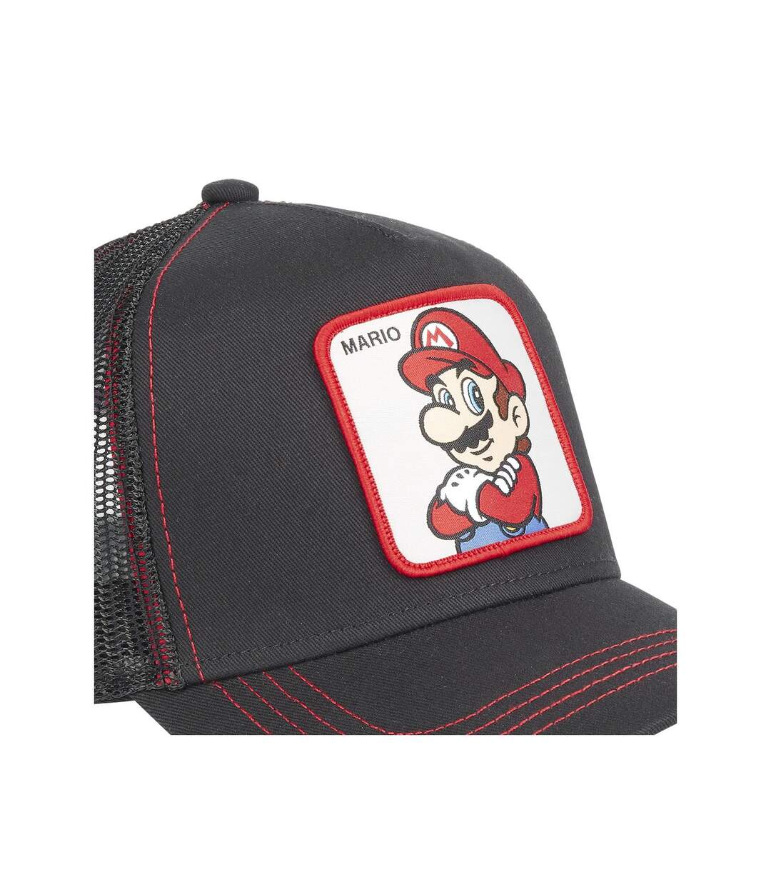 Casquette Trucker Super Mario Blanc Capslab-3