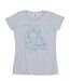 Disney Femme/Les femmes Frozen Magic Christmas Cotton T-Shirt (Gris sportif) - UTBI22075-1