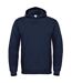 B&c Unisexe Adultes Sweatshirt À Capuche/haut De Forme Bleu Marine B And C-2