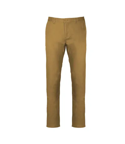 Chino Motif/style Uni Homme Brun-beige Kariban