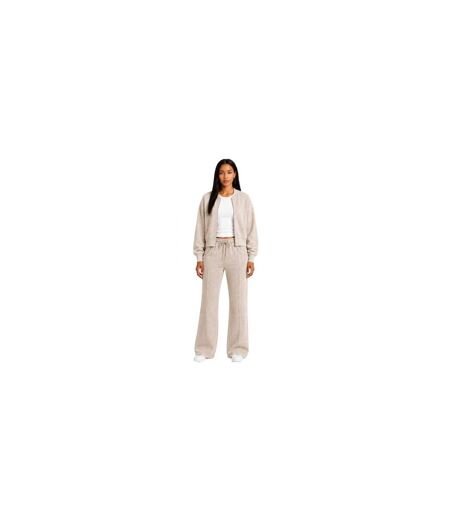 Pantalon De Jogging Motif/style À Plis Femme Taupe I Saw It First