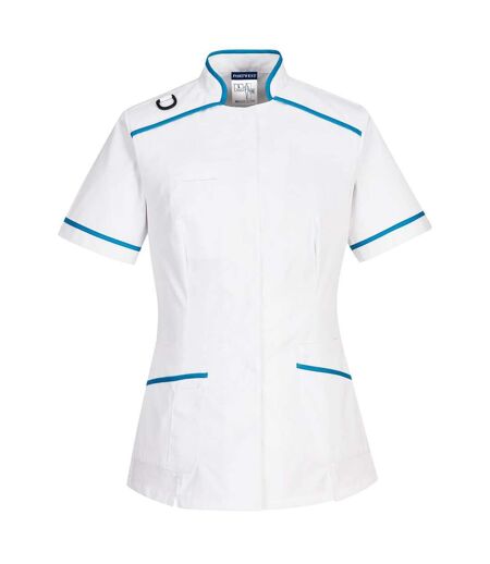 Tunique femme blanc/aqua Portwest