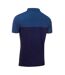 Mens Colour Block Golf Polo Shirt Blue Navy Calvin Klein-3