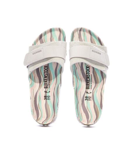 Sandales grises clair femme birkenstock arizona - 38