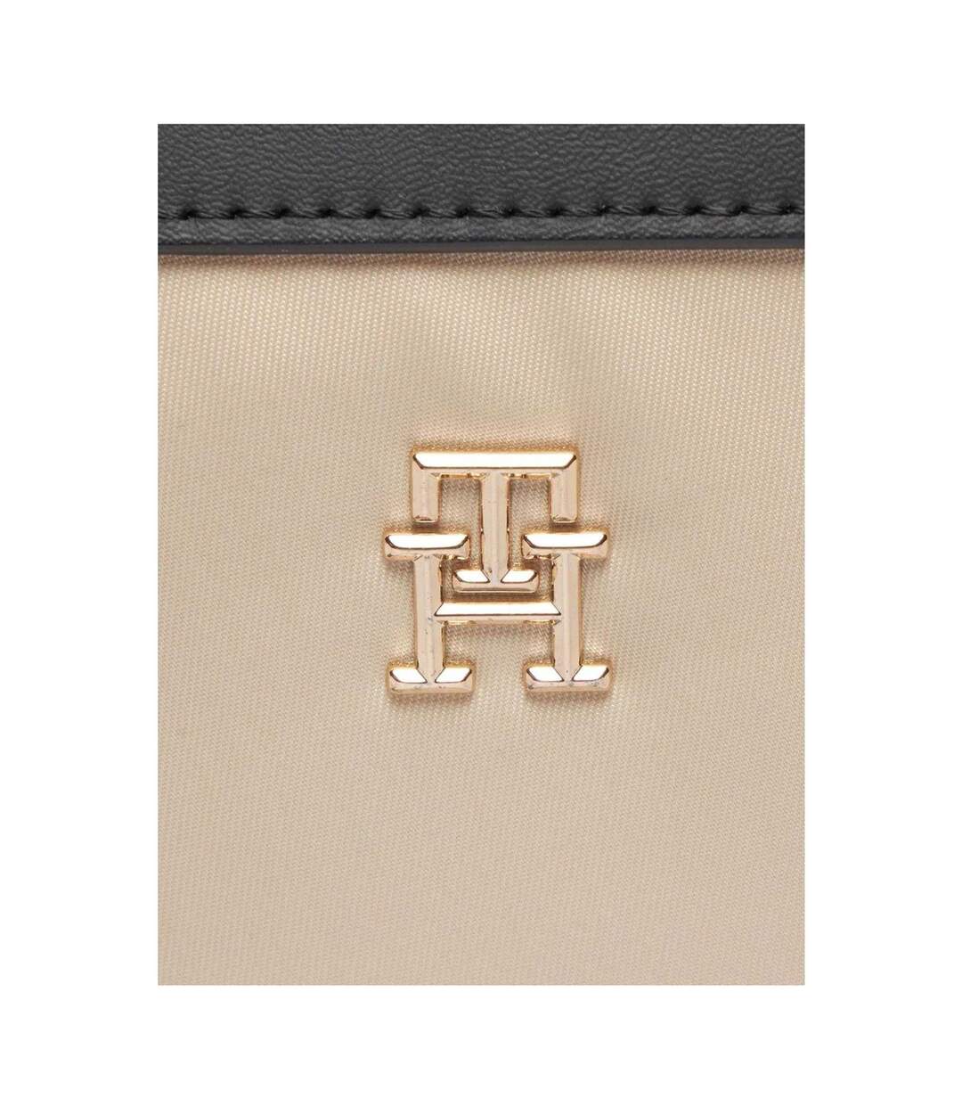Sac À Main Femme Taille Unique Crème Noir Tommy Hilfiger-4