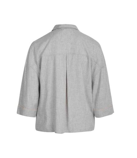 Womens/ladies Sonja Pyjama Top Light Grey CCDK Copenhagen