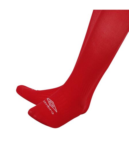 Mens primo football socks vermillion/white Umbro