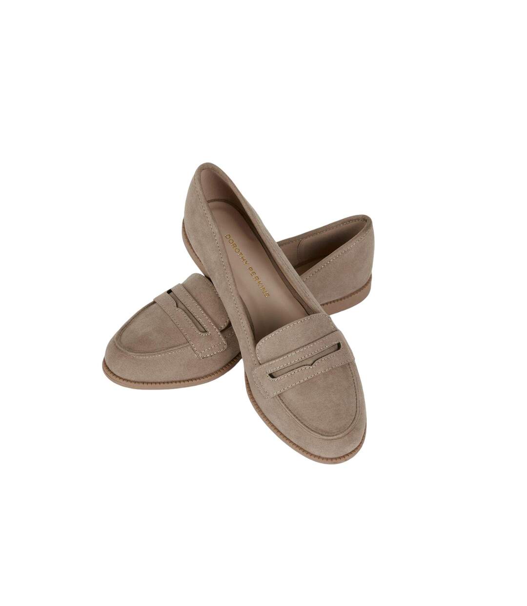 Mocassins lara femme taupe Dorothy Perkins