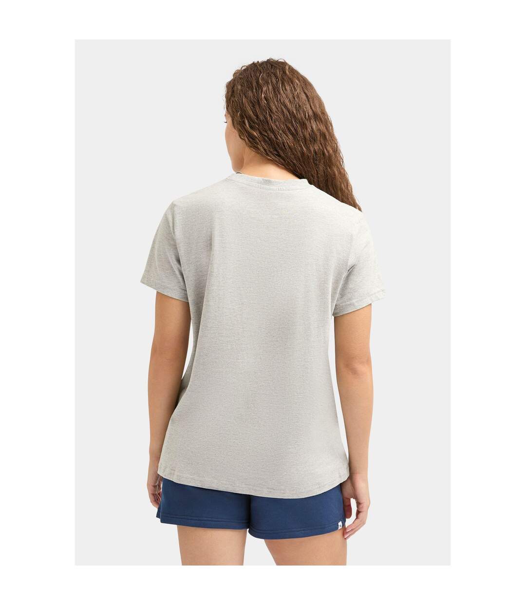 Womens/ladies Jules T-shirt Grey Miss Kick-2