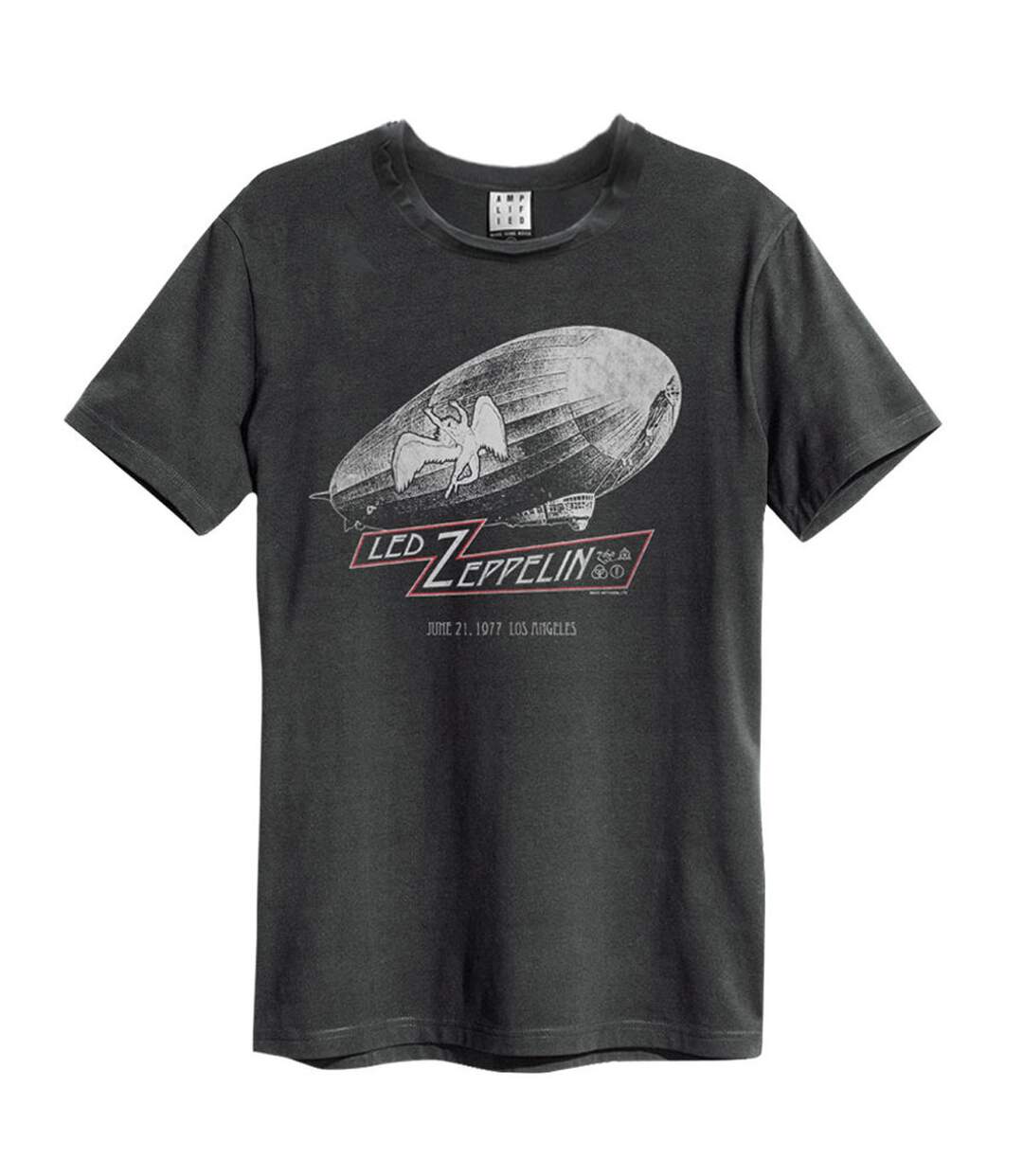 T-shirt dazed and confused adulte gris foncé Amplified-1
