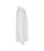 Polo Manches Longues Premium Homme Blanc Clique-4