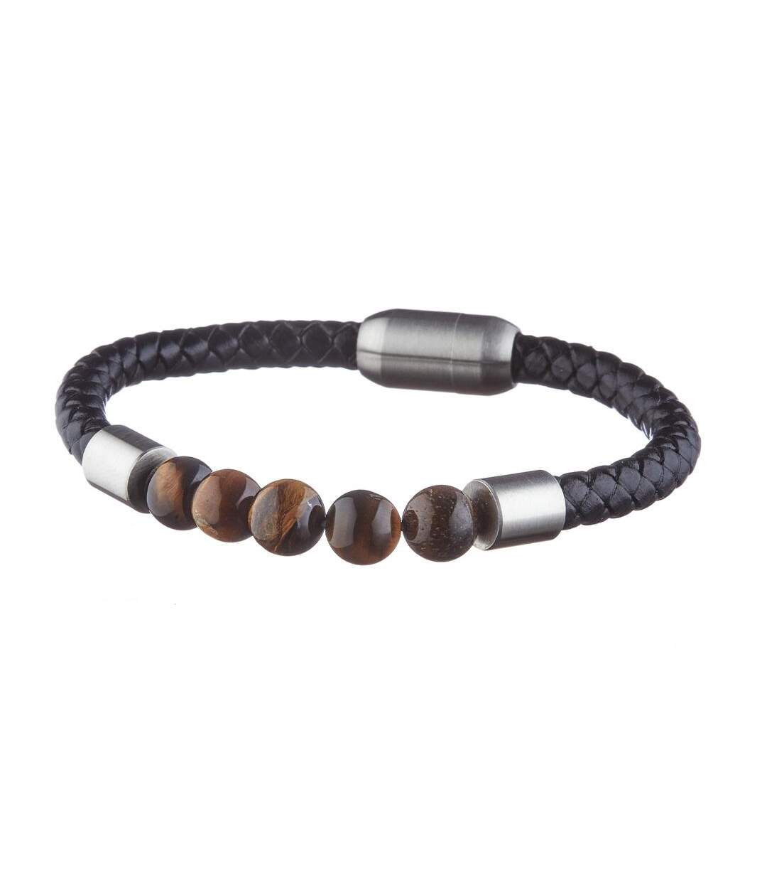 Bracelet noir homme geographical norway 315005 - taille unique-1