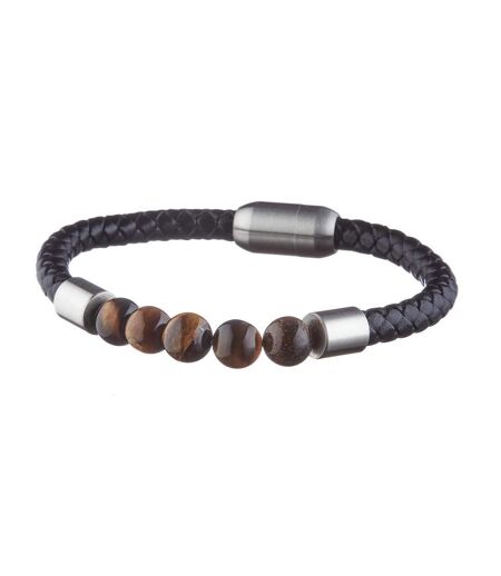 Bracelet noir homme geographical norway 315005 - taille unique