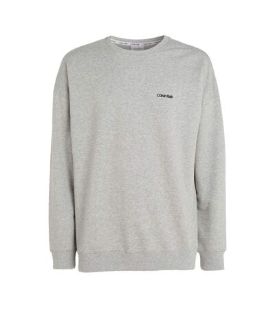 Mens Lounge Sweatshirt Grey Calvin Klein