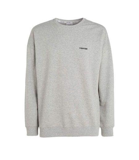 Mens Lounge Sweatshirt Grey Calvin Klein