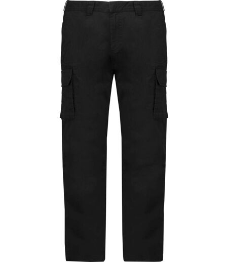 Pantalon multipoches pour homme - K744 - noir
