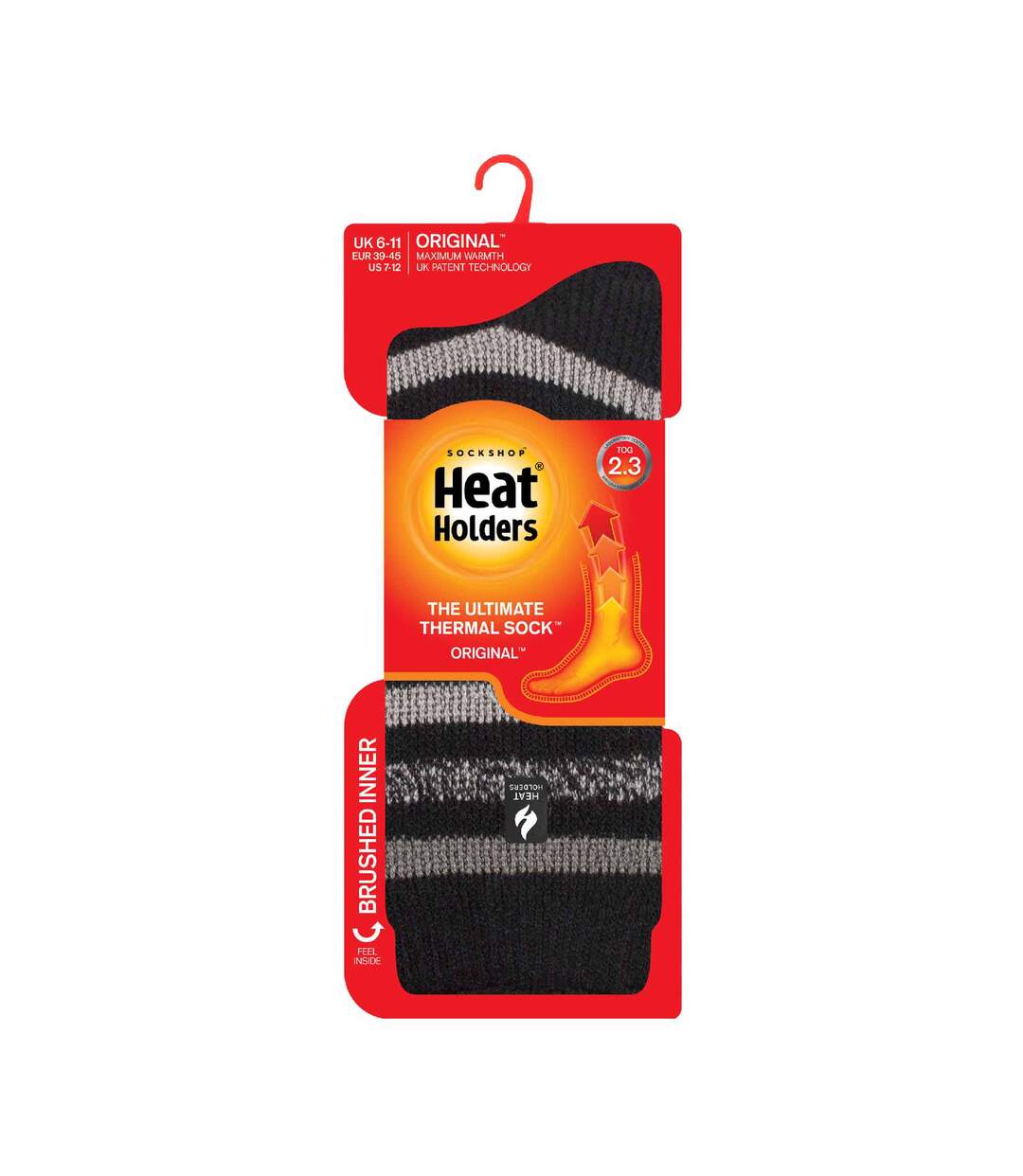Mens Twist Patterned Thick Winter Warm Thermal Socks-2